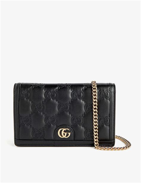 gucci wallet on chain selfridges|Gucci wallet on chain crossbody.